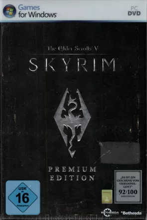 The Elder Scrolls V: Skyrim (Premium Edition) Windows Front Cover