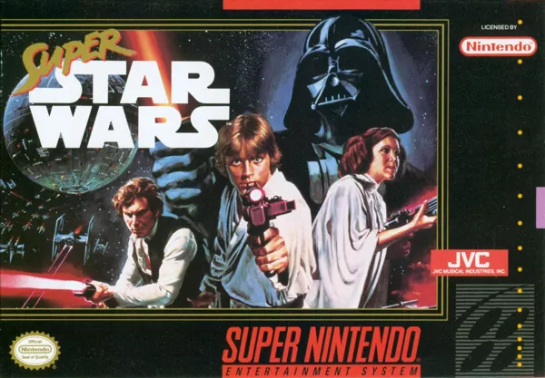 Super Star Wars SNES Front Cover