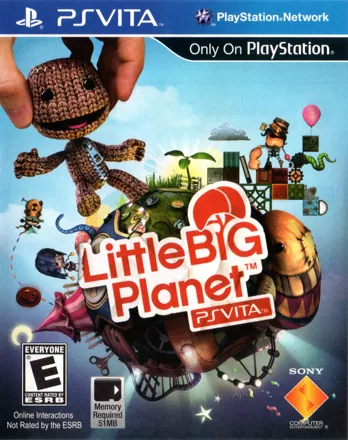 LittleBigPlanet PSVita PS Vita Front Cover