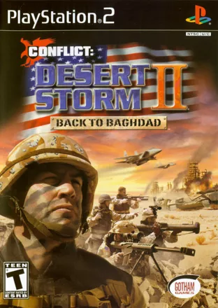Conflict: Desert Storm II - Back to Baghdad PlayStation 2 Front Cover