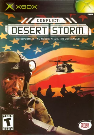 Conflict: Desert Storm Xbox Front Cover