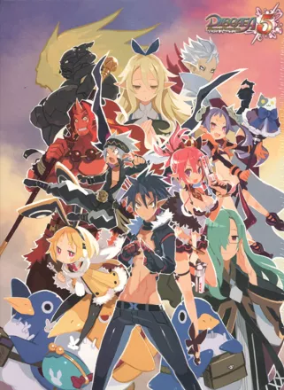 Disgaea 5: Alliance of Vengeance (Limited Edition) PlayStation 4 Front Cover