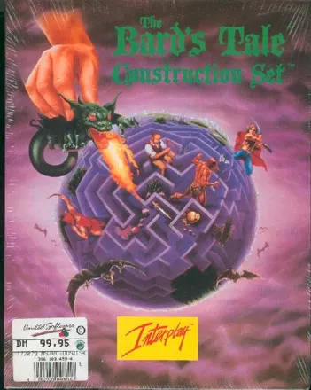 The Bard&#x27;s Tale Construction Set DOS Front Cover