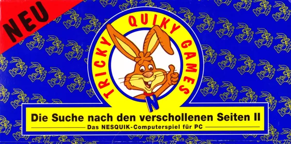 Tricky Quiky Games: Die Suche nach den verschollenen Seiten II DOS Front Cover