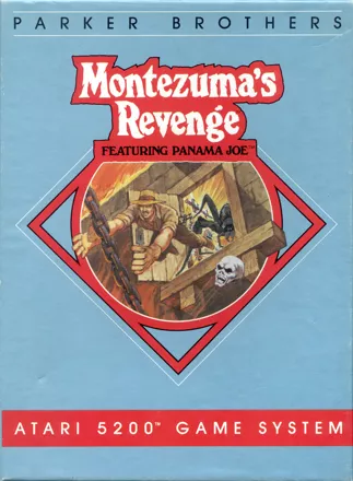 Montezuma&#x27;s Revenge Atari 5200 Front Cover