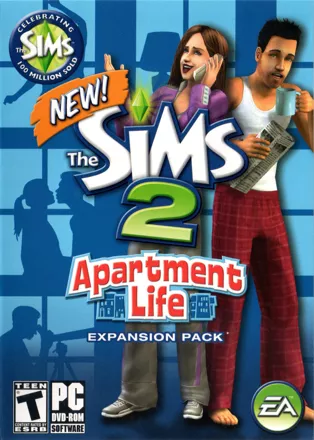 The Sims 2: Apartment Life Windows Front Cover