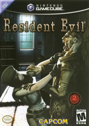 Resident Evil GameCube Front Cover