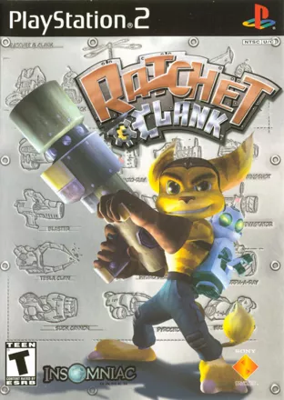 Ratchet &#x26; Clank PlayStation 2 Front Cover