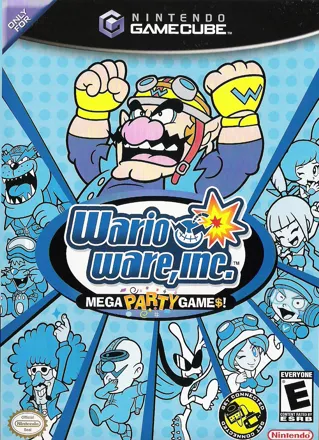 WarioWare, Inc.: Mega Party Game$! GameCube Front Cover