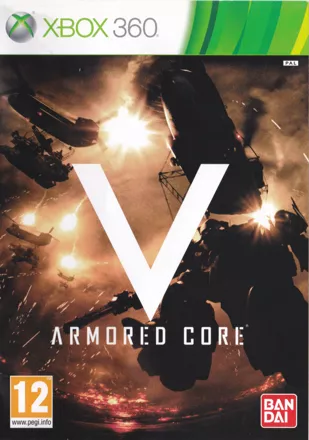Armored Core V Xbox 360 Front Cover