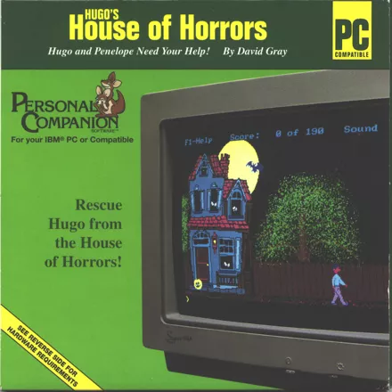 Hugo&#x27;s House of Horrors DOS Front Cover