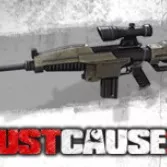 Just Cause 2: Bull&#x27;s Eye Assault Rifle PlayStation 3 Front Cover