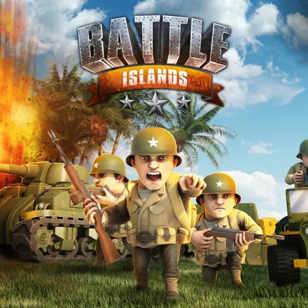 Battle Islands PlayStation 4 Front Cover 1st version