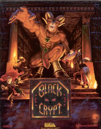 Black Crypt Amiga Front Cover