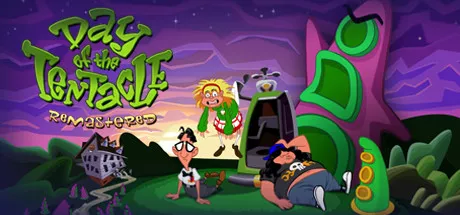 Day of the Tentacle: Remastered Linux Front Cover