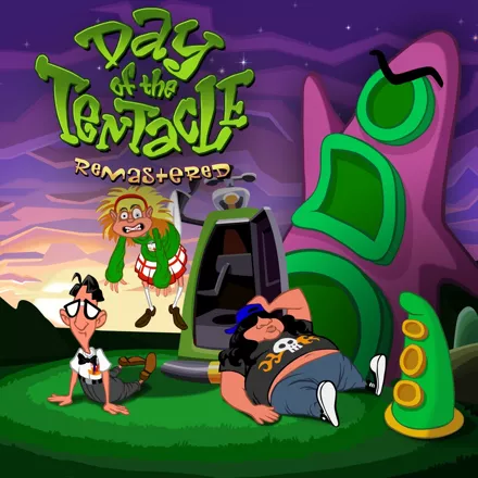 Day of the Tentacle: Remastered PlayStation 4 Front Cover