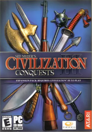 Sid Meier&#x27;s Civilization III: Conquests Windows Front Cover