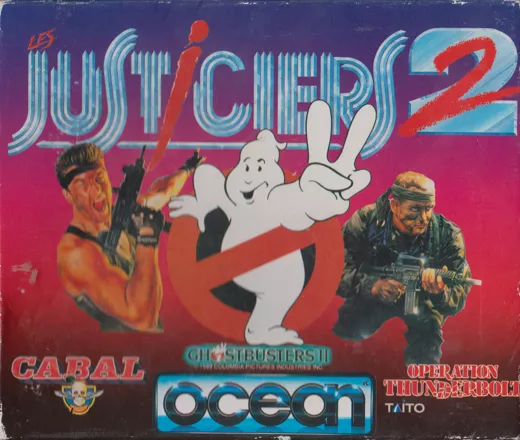 Les Justiciers 2 Amstrad CPC Front Cover