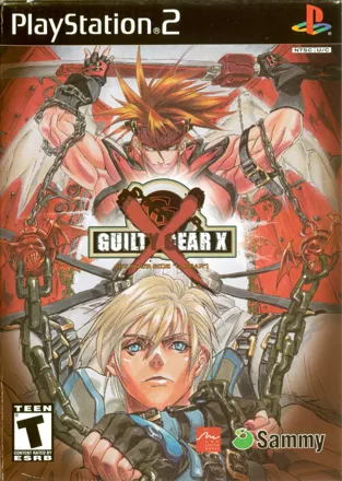 Guilty Gear X PlayStation 2 Front Cover