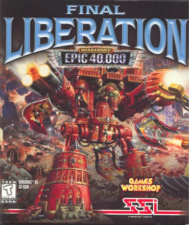 Final Liberation: Warhammer Epic 40,000 Windows Front Cover