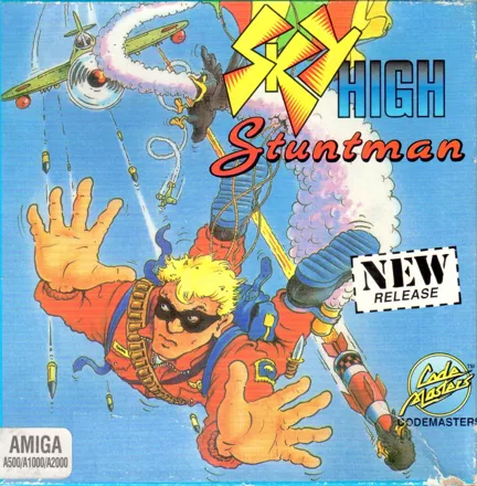 Sky High Stuntman Amiga Front Cover