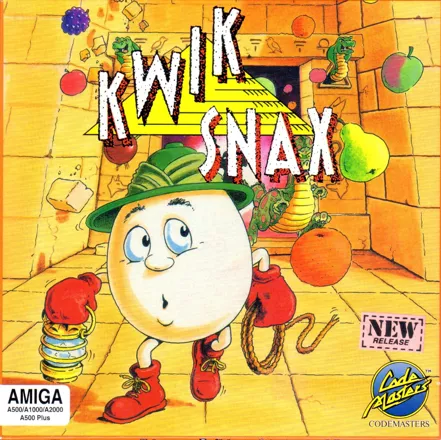 Kwik Snax Amiga Front Cover