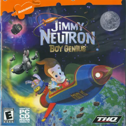 Jimmy Neutron: Boy Genius Windows Front Cover