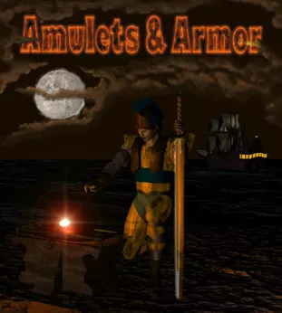 Amulets &#x26; Armor DOS Front Cover