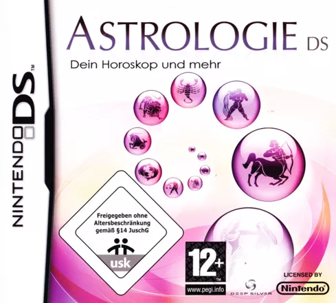 Astrology DS: The Stars in your Hands Nintendo DS Front Cover