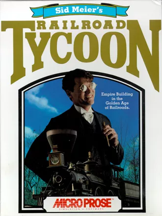 Sid Meier&#x27;s Railroad Tycoon DOS Front Cover