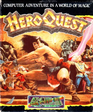 HeroQuest Amiga Front Cover