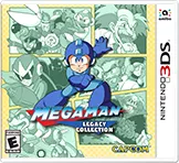 Mega Man: Legacy Collection Nintendo 3DS Front Cover 1st version