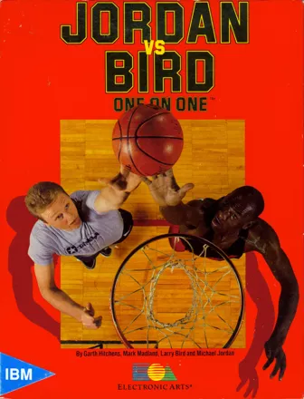 Jordan vs Bird: One on One DOS Front Cover