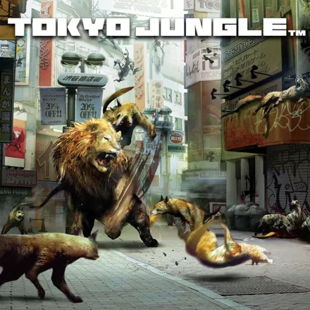 Tokyo Jungle PlayStation 3 Front Cover
