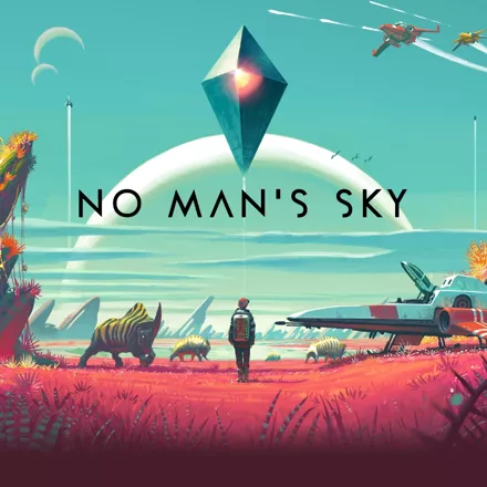 No Man&#x27;s Sky PlayStation 4 Front Cover 1st version