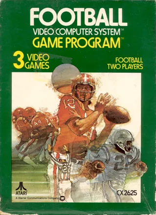 Football Atari 2600 Front Cover