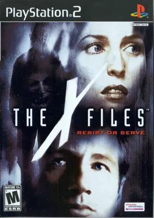 The X-Files: Resist or Serve PlayStation 2 Front Cover