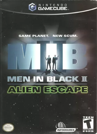Men in Black II: Alien Escape GameCube Front Cover