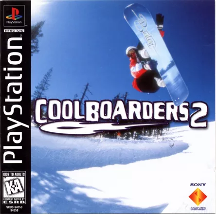 Cool Boarders 2 PlayStation Front Cover