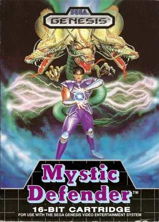 Mystic Defender Genesis Front Cover