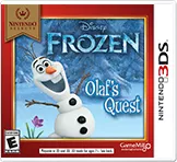 Disney Frozen: Olaf&#x27;s Quest Nintendo 3DS Front Cover