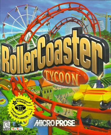 RollerCoaster Tycoon Windows Front Cover