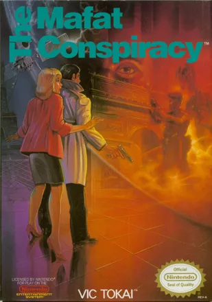 The Mafat Conspiracy NES Front Cover