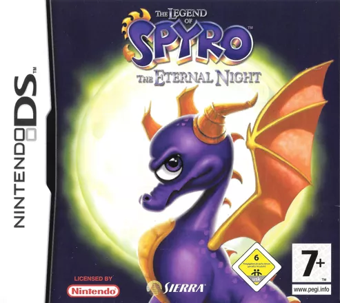 The Legend of Spyro: The Eternal Night Nintendo DS Front Cover