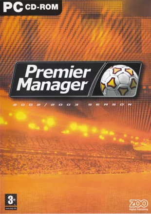 Premier Manager: 2002/2003 Season Windows Front Cover