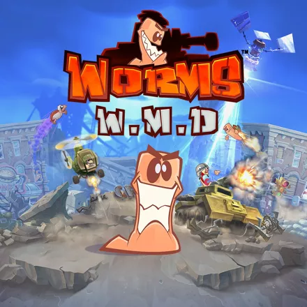 Worms: W.M.D. PlayStation 4 Front Cover