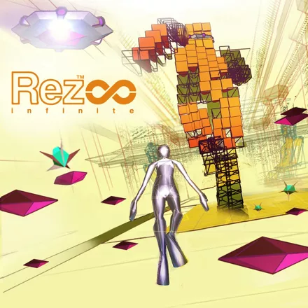 Rez Infinite PlayStation 4 Front Cover