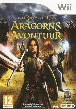 The Lord of the Rings: Aragorn&#x27;s Quest Wii Front Cover