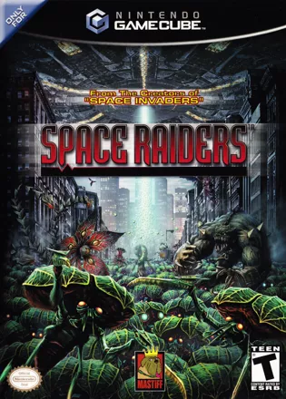 Space Raiders GameCube Front Cover