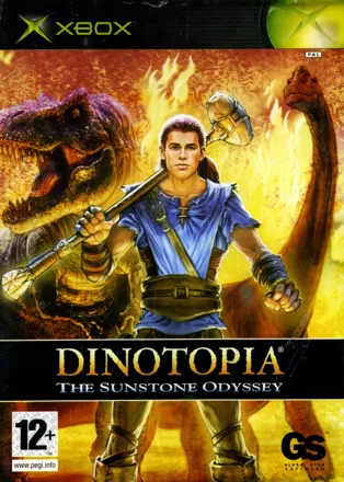 Dinotopia: The Sunstone Odyssey Xbox Front Cover